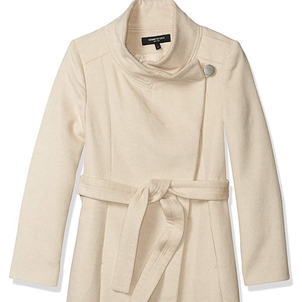 Kenneth Cole New York Women's Full Length Wool Jacket